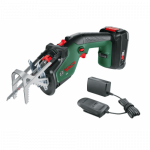 BOSCH KEO 18 LI tiesinis pjūklas 1x2 Ah