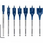 BOSCH &bdquo;EXPERT Self Cut Speed&ldquo; plunksninių grąžtų rinkinys 16 / 18 / 20 / 22 / 25 / 32 mm