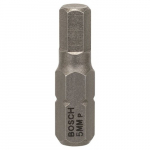 BOSCH suktuvo antgalis &scaron;e&scaron;iabriaunis 5 mm 25 mm Extra Hart 1 vnt