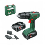 BOSCH EasyImpact 18V-40 smūginis gręžtuvas - suktuvas 2x1.5 Ah