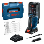 BOSCH EXPERT D-tect18V-200-17C sienų skeneris 1x2 Ah L-Boxx
