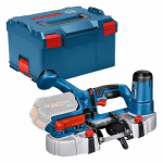 BOSCH GCB 18V-63 juostinis pjūklas SOLO L-Boxx