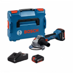 BOSCH GWS 18V-8 kampinis &scaron;lifuoklis 2x5 Ah L-Boxx