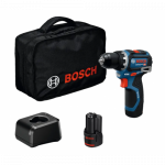 BOSCH GSR 12V-32 gręžtuvas - suktuvas 2x2 Ah