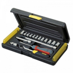 STANLEY 1/4" raktų-galvučių rinkinys 17 vnt.