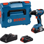 BOSCH GSR 18V-65 gręžtuvas - suktuvas 2x4 Ah ProCORE L-Boxx