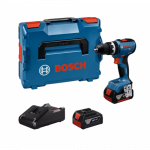 BOSCH GSB 18V-65 smūginis gręžtuvas - suktuvas 2x5 Ah L-Boxx
