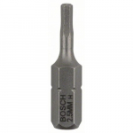 BOSCH suktuvo antgalis &scaron;e&scaron;iabriaunis 2,5 mm 25 mm Extra Hart 1 vnt