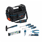 BOSCH GWT 20 + rankinių įrankių rinkinys