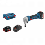 BOSCH GNA 18V-16 skardos žirklės 2x5,0 Ah LB