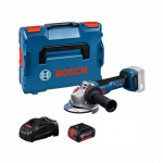 BOSCH GWS 18V-11 S kampinis &scaron;ilfuoklis 1x5 Ah L-Boxx