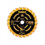 DeWALT pjovimo diskas medienai  165 mm T24