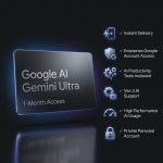Google AI Gemini Ultra 1 Month Private Account