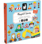 Janod Magnetinė knygelė &bdquo;Statybų aik&scaron;telė&ldquo;
