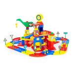 3 auk&scaron;tų automobilių trasa ir automobiliukais