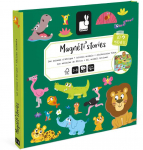 Magnetinė knyga - dėlionė Janod African Animals