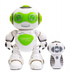 Interaktyvus robotas su garso, judesio ir &scaron;viesos funkcijomis