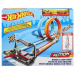 Hot Wheels trasa Dvi kilpos