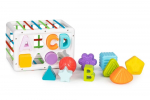 Formų rū&scaron;iavimo kubas vaikams 14 kaladėlių +18m