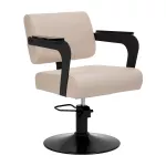 Kirpyklos kėdė Hair System Jet Latte, smėlio spalvos