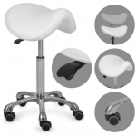 Meistro kėdutė &ndash; Habys Alma So Skin K401, balta