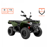 Keturratis motociklas Loncin XWOLF 300 green