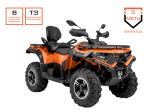Keturratis motociklas Loncin XWOLF 700L  orange