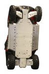 Aliuminė dugno apsauga (pilnas komplektas) &ndash; Polaris RZR 800