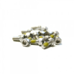 Varžtai BIG GUN 10/32 x 3/8 End Tip Allen Screws (4pk) - Socket Head (Silver)