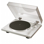 Denon DP-300F automatinis plok&scaron;telių grotuvas sidabrinis