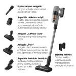 Electrolux 700 serijos belaidis dulkių siurblys EP72AB21UG