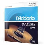 Stygos akustinei gitarai D'Addario EJ40 .011