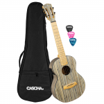 Elektroakustinė tenorinė ukulelė Cascha Bamboo Graphite HH 2317E