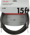 Instrumentinis kabelis Fender Professional 4.5M BLK