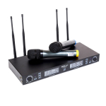 2 bevielių mikrofonų komplektas Master Audio BE5035H
