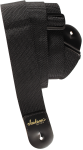 Gitaros diržas Jackson 2" Poly strap, juodas
