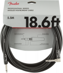 Instrumentinis kabelis Fender Professional 5.5M ANGL BLK