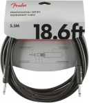 Instrumentinis kabelis Fender Professional 5.5M BLK