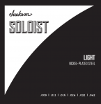 Stygos elektrinei gitarai Jackson Soloist Light .009-.042