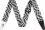 Diržas gitarai Fender Checker Poly Strap, &scaron;achmatinis