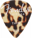 Mediatorių komplektas Fender Tortuga 351 Thin 6PCS