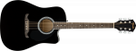 Elektroakustinė gitara Fender FA-125CE Dreadnought, Black WN
