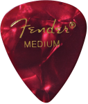 Mediatorius Fender Red Moto 351 Medium 0.71