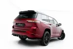 Maxton Design Rear Splitter (with vertical bars) Jeep Grand Cherokee L Mk5 JE-GC-5-L-RSD1G+RD1G+RD2G