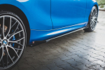 Maxton Design Street Pro Side Skirts Diffusers + Flaps BMW 1 F21 M135i / M140i / M-Pack BM1F20MCNC-SD1B+SRF1G
