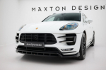 Maxton Design Front Splitter Porsche Macan Turbo Mk1 PO-MA-1-TURBO-FD1G+FD1RG