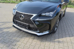 Maxton Design FRONT SPLITTER V.1 Lexus NX Mk1 F-Sport LE-NX-1-FSPORT-FD1G