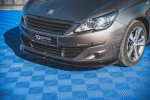 Maxton Design Front Splitter V.2 Peugeot 308 Mk2 PE-308-2F-FD2G