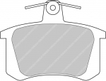 Ferodo Racing Rear Brake Pads For LANCIA 2.9 8.32 32V Thema FCP596