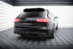 Maxton Design Rear Valance Audi A6 Sedan / Avant C7 (Version with dual exhausts on both sides) AU-A6-C7-AV-RS1GOO_OO